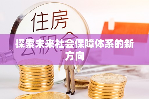 湖滨探索未来社会保障体系的新方向