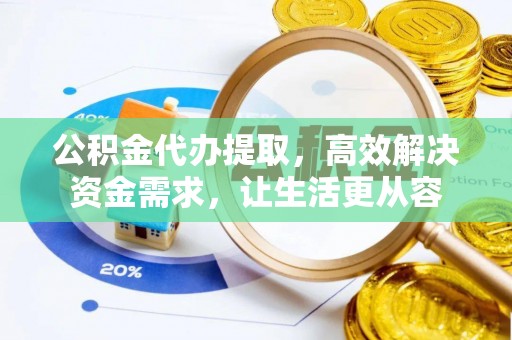 湖滨公积金代办提取，高效解决资金需求，让生活更从容