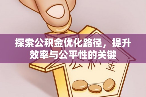 湖滨探索公积金优化路径，提升效率与公平性的关键