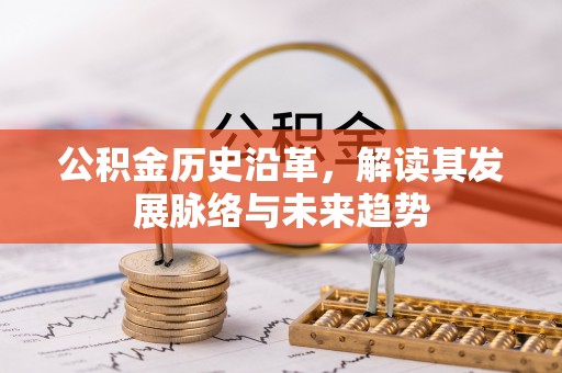 湖滨公积金历史沿革，解读其发展脉络与未来趋势