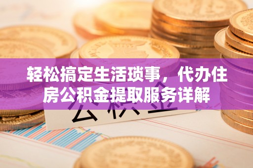湖滨轻松搞定生活琐事，代办住房公积金提取服务详解