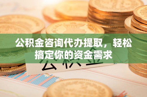 湖滨公积金咨询代办提取，轻松搞定你的资金需求