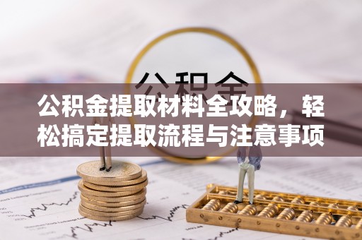 湖滨公积金提取材料全攻略，轻松搞定提取流程与注意事项