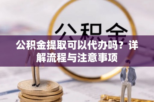 湖滨公积金提取可以代办吗？详解流程与注意事项