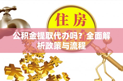湖滨公积金提取代办吗？全面解析政策与流程