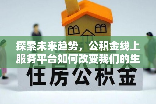 湖滨探索未来趋势，公积金线上服务平台如何改变我们的生活