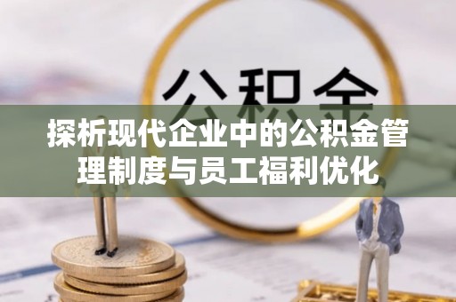 湖滨探析现代企业中的公积金管理制度与员工福利优化