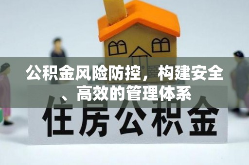 湖滨公积金风险防控，构建安全、高效的管理体系