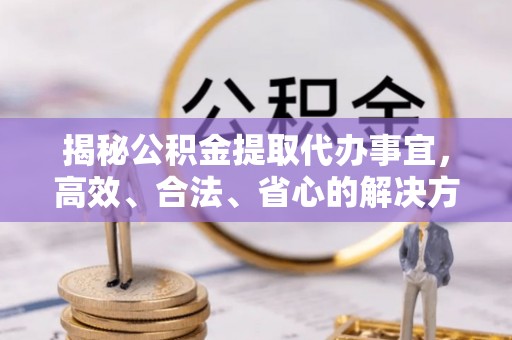 湖滨揭秘公积金提取代办事宜，高效、合法、省心的解决方案