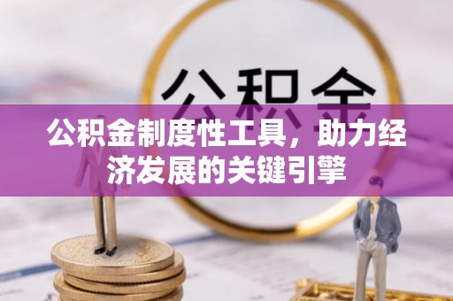 湖滨公积金制度性工具，助力经济发展的关键引擎