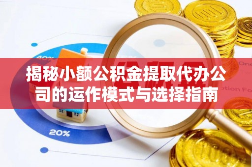 湖滨揭秘小额公积金提取代办公司的运作模式与选择指南