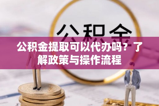 湖滨公积金提取可以代办吗？了解政策与操作流程