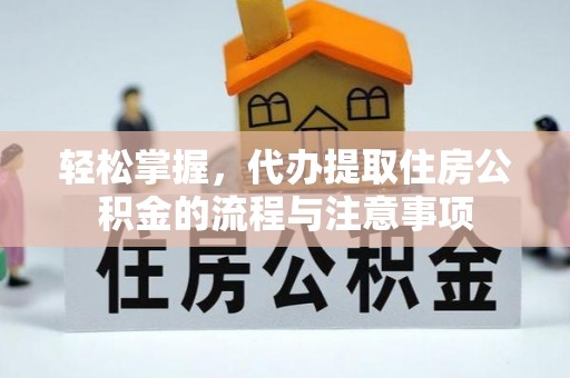 湖滨轻松掌握，代办提取住房公积金的流程与注意事项