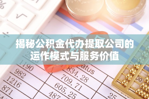 湖滨揭秘公积金代办提取公司的运作模式与服务价值