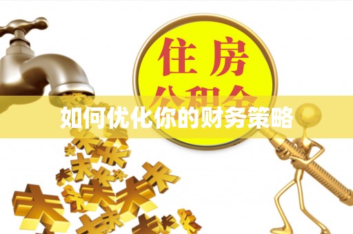 湖滨如何优化你的财务策略