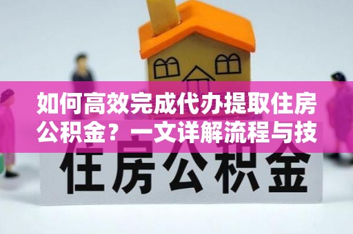 湖滨如何高效完成代办提取住房公积金？一文详解流程与技巧