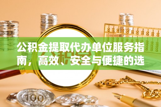 湖滨公积金提取代办单位服务指南，高效、安全与便捷的选择