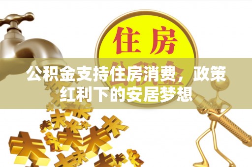 湖滨公积金支持住房消费，政策红利下的安居梦想