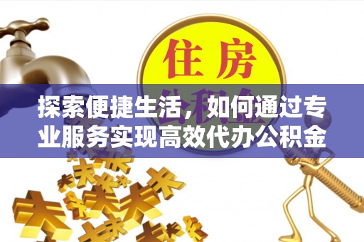 湖滨探索便捷生活，如何通过专业服务实现高效代办公积金提取