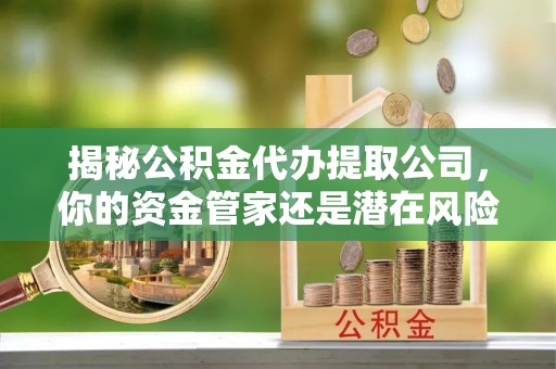 湖滨揭秘公积金代办提取公司，你的资金管家还是潜在风险？