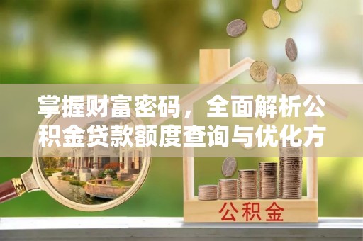 湖滨掌握财富密码，全面解析公积金贷款额度查询与优化方案