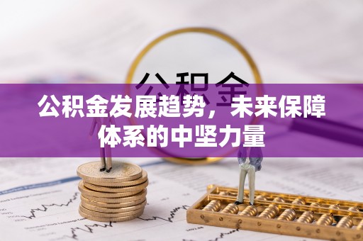 湖滨公积金发展趋势，未来保障体系的中坚力量