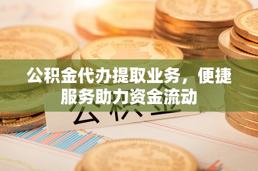 湖滨公积金代办提取业务，便捷服务助力资金流动