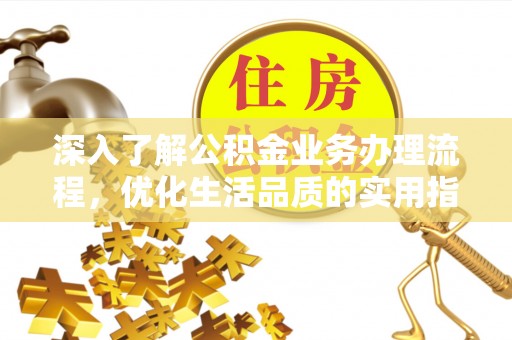 湖滨深入了解公积金业务办理流程，优化生活品质的实用指南