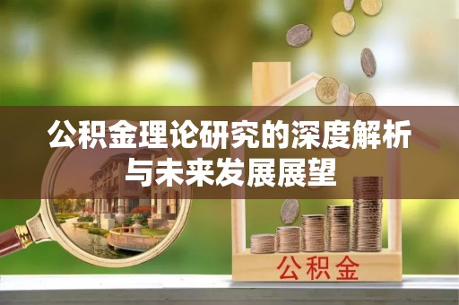 湖滨公积金理论研究的深度解析与未来发展展望