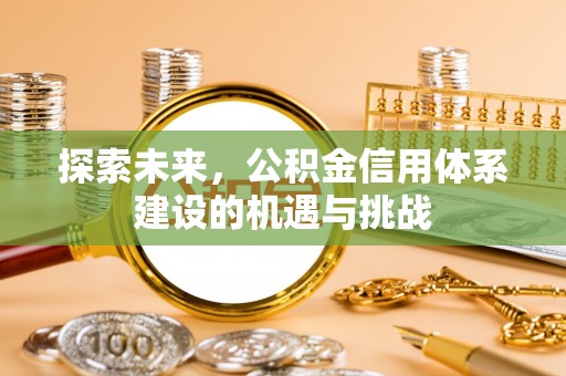 湖滨探索未来，公积金信用体系建设的机遇与挑战