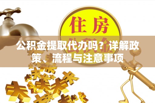 湖滨公积金提取代办吗？详解政策、流程与注意事项