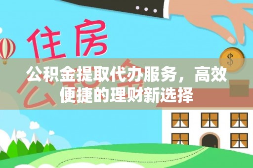 湖滨公积金提取代办服务，高效便捷的理财新选择