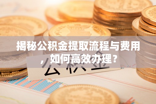 湖滨揭秘公积金提取流程与费用，如何高效办理？