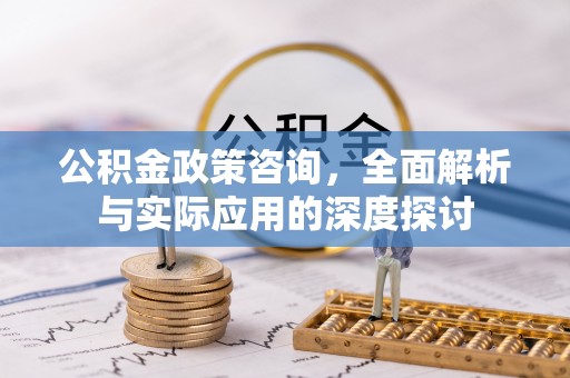 湖滨公积金政策咨询，全面解析与实际应用的深度探讨