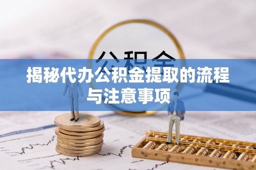 湖滨揭秘代办公积金提取的流程与注意事项
