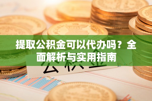 湖滨提取公积金可以代办吗？全面解析与实用指南