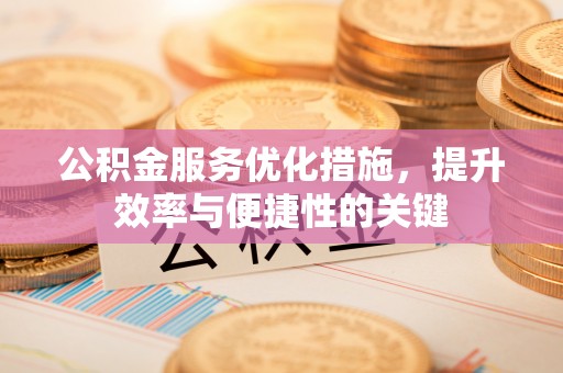 湖滨公积金服务优化措施，提升效率与便捷性的关键